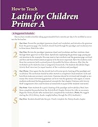 Latin for Children, Primer A
