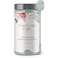 Country Chic All-in-One Chalk Paint for Furniture, Cabinets, Home Decor, Eco-Friendly, Matte Finish, Built-In Primer & Top Coat for Wood, Metal - Dune Grass (green) - Quart 32 oz (950 ml)