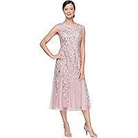 Amazon.com: Alex Evenings Women's Tea Length Embroidered Cocktail Dress with Illusion Sleeves, Wedding Guest (Petite and Regular Sizes), Bright Navy Petite, 6P : Clothing, Shoes & Jewelry Amazon.com: Alex Evenings Women's Tea Length Embroidered Cocktail Dress with Illusion Sleeves, Wedding Guest (Petite and Regular Sizes), Bright Navy Petite, 6P : Clothing, Shoes & Jewelry