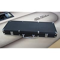 500 Poker Chip Black Aluminum Case Casino Style w/ Keys - Holds Cards & Dice