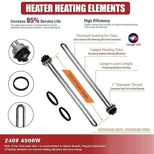 240v Water Heater Tune Up Kit Electric Water Heater Tune-Up Kit