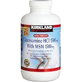 Kirkland Signature Glucosamine with MSM, 375 Tablets (4 Pack)
