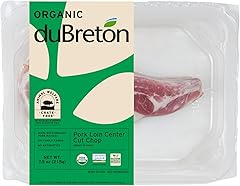 Dubreton Organic Bone-in Pork Loin Chops, 7.5 OZ