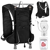 DMHDV Running Vest for Women&Men,Hydration Backpack 5L Water Backpack with 2L Water Bladder,Ultra-Lightweight Hydration Vest Adjustable Breathable Mesh Gear for Hiking,Trail,Running,Cycling,Marathon