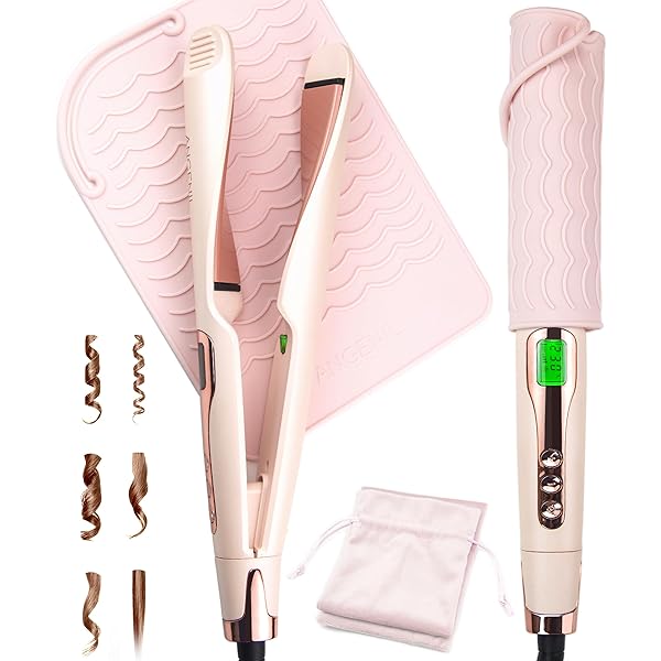 Amazon.com: KINUJO Curling Irons 28mm | Curling Hair Irons