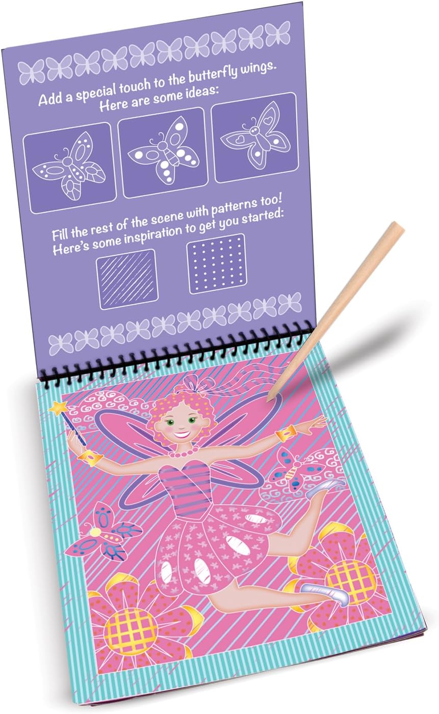 melissa and doug scratch art pad