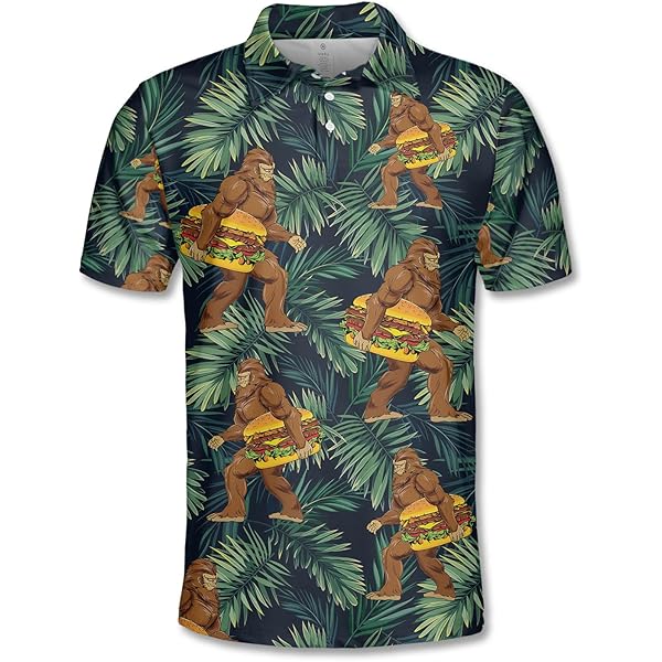 Amazon.com: Floral Tiger Polo Shirts for Men - Summer