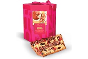 OFNER - Choco Berries Panettone - Traditional Italian Recipe, Premium Soft and Moist Christmas Cake, Christmas Gifts for Mom & Dad - Holiday Cakes, Gourmet Sweet Italian Breads Dessert - 35.3oz