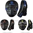 Sanabul Essential Curved Punching Mitts for Boxing Strike Pads & MMA Boxing Mitts Punch Focus Mitts Boxing Coaching Gear