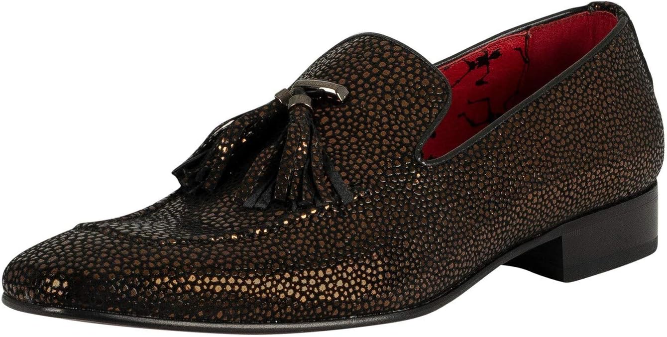 Men's Jung Leather Loafers, Brown
