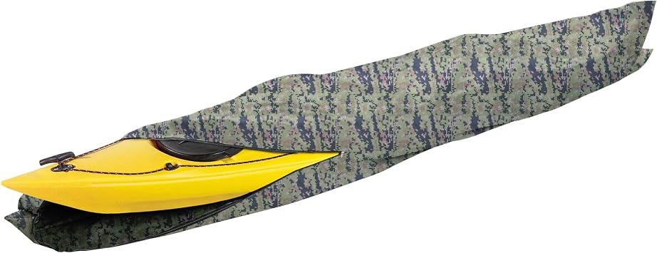 600D Waterproof Kayak Cover - Heavy Duty, Tear & Fade Resistant For Outdoor Storage, Up To 16ft Long, 36in Beam, Includes 2 Straps