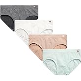 Limited Too Girls Underwear - 4 Pack Soft Microfiber Tag Free Seamless Girls Hipster Panties