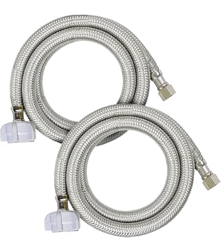 PROCURU 36-Inch Flexible Toilet Supply Line - Braided Stainless Steel, 3/8 Comp X 7/8 BC, Lead-Free