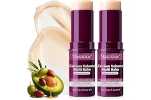 Calcium Multi Balm Stick, Calcium Volume Multi Balm, Korean Collagen Moisturing Stick, Sagging, Wrinkles, Suitable for Eyes, 