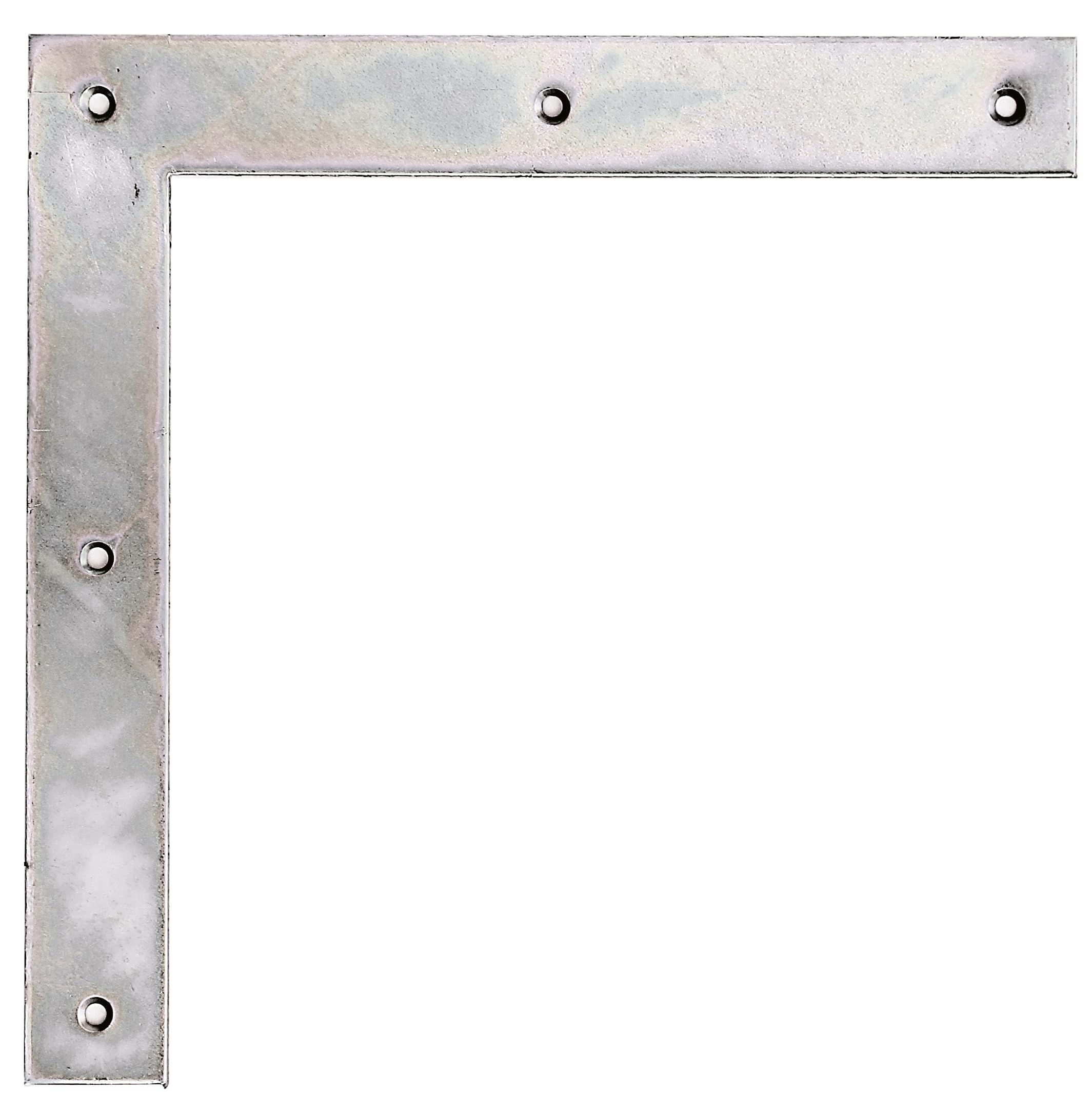 Gah-Alberts 313098 Angle Plate Corner Bracket Raw Steel D x H x W 300 x 300 x 40 mm Material Strength 4 mm Yellow-Galvanised