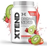 Xtend XTEND Original BCAA Powder 7g BCAA and 2.5g L-Glutamine, Sugar Free Post Workout Muscle Recovery Drink with Amino Acids