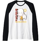 One Punch Man Comic Edit Anime Raglan Baseball Tee