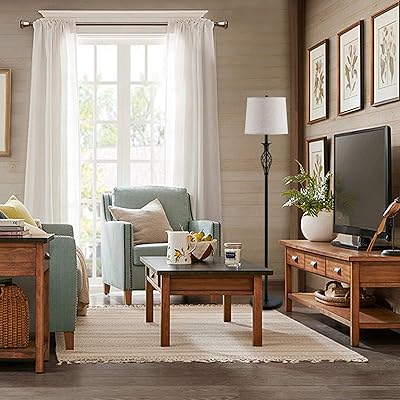 Buy Led Floor Lamp Ambimall Classic Standing Lamp With Twist Design Vintage Tall Pole Lamp For Bedroom Living Room Kitchen Office Dinning Room Reading Rustic Upright Floor Light For Home Decor Online