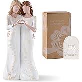 Storieme Sister Figurines - Best Friends Gifts for Women, Bestie Friendship Christmas & Birthday Gift