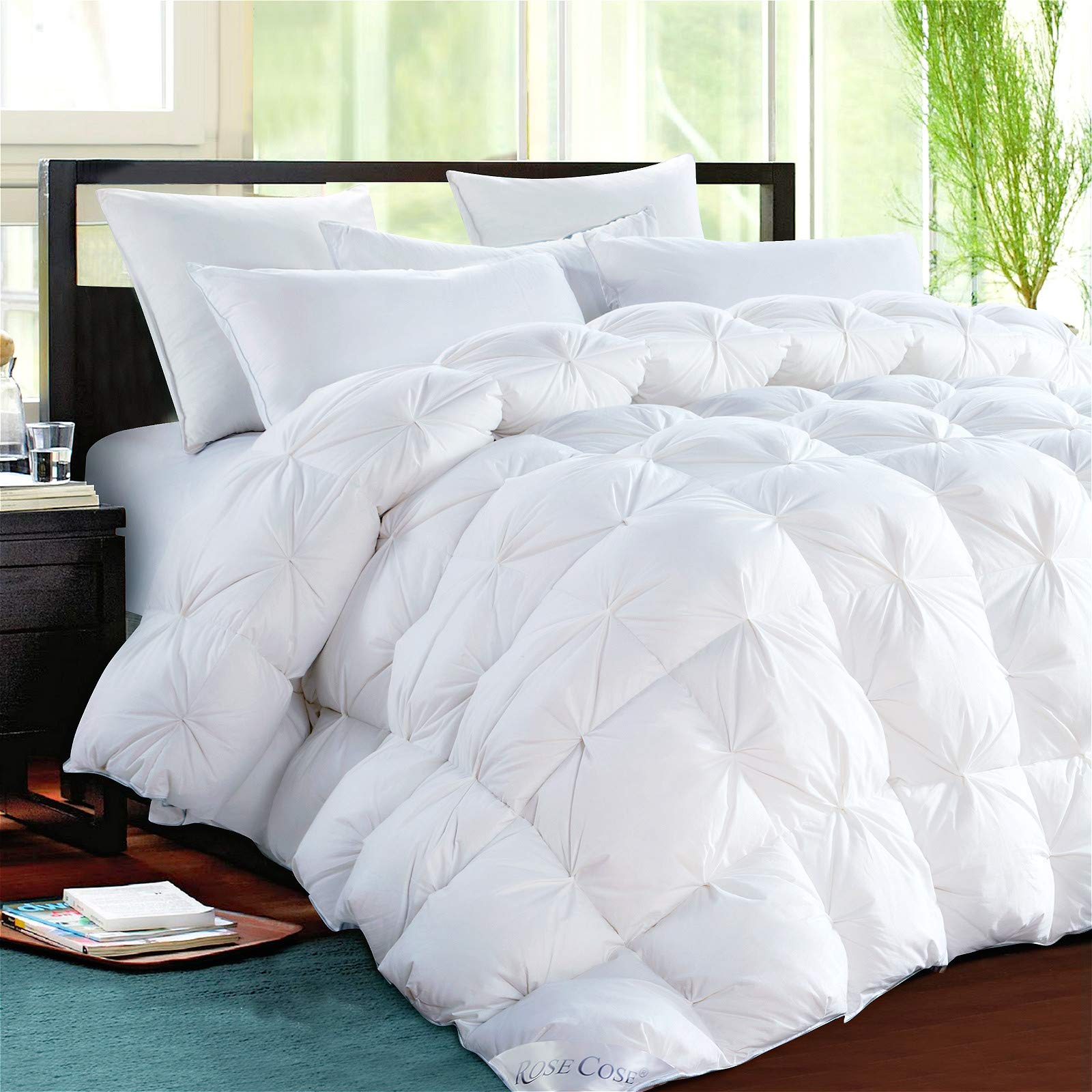 ROSECOSE Luxurious Heavy Goose Down Comforter King Size Duvet Insert