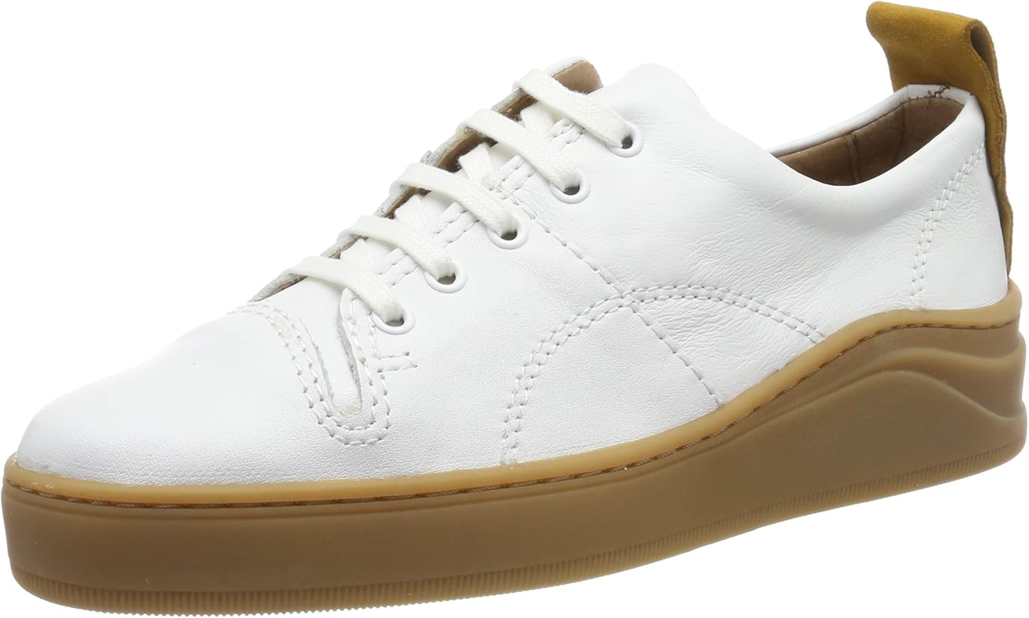 mustard ladies trainers