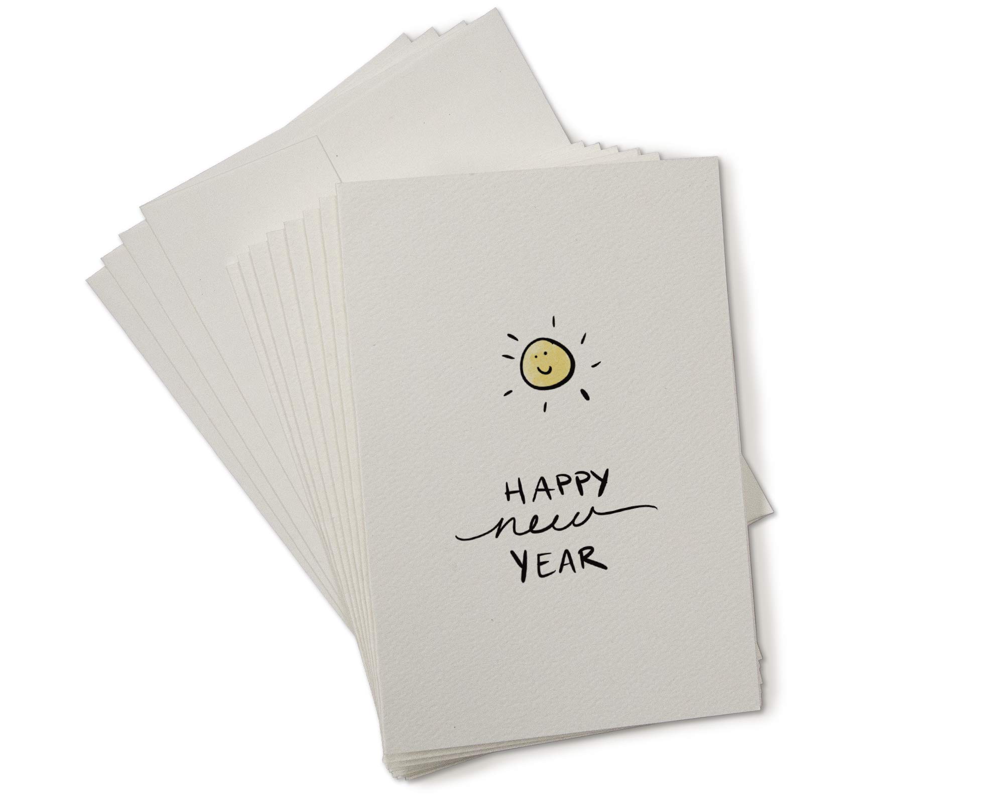 Photo 1 of Sugartown Greetings Sunny New Year Cards - 24 Greeting Cards with Envelopes - Happy New Year Cards 2025-2026