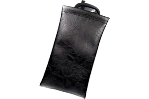 MYEYEGLASSCASE Soft Sunglasses case | Large Glasses Case Holder - Eyeglass Pouch Squeeze Top | Glasses pouch Lightweight Extra Layers