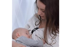 NursElet Nursing Bracelet, Hands-Free Shirt Holder Becomes Your Reminder Bracelet, Multifunctional, Pumping Mom Essential, Breastfeeding Helper, Must Have Baby Product