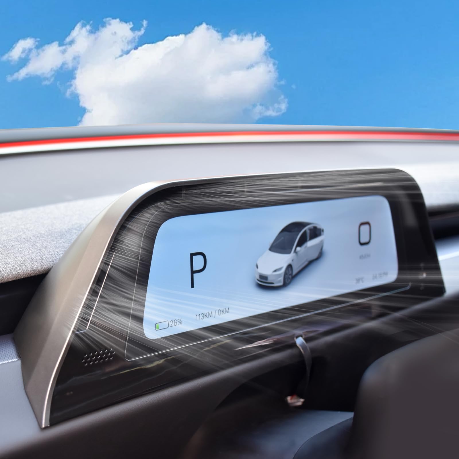 Photo 1 of ***MISSING PARTS***
Heads Up Dispaly with Air Vent for Tesla Model 3 Highland 2024 2025 9.66" Screen - Wireless CarPlay Android Auto, Blind Spot,Anti-Glare Screen