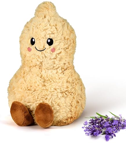 Peluche De Cacahuete De 17 Cm – Muñeca Suave Y Sonriente, Llavero O Decoración, Regalo Divertido Para Niños Y Adultos