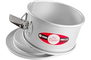 Fat Daddio's PSF-63 Anodized Aluminum Springform Pan, 6 x 3 Inch