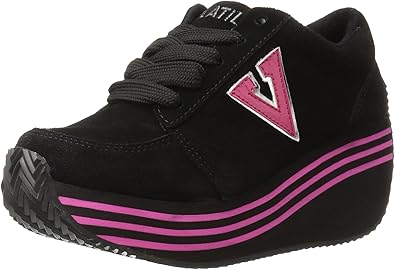 Volatile women's elevation platform wedge sneaker Clearance