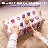 Lehoo Castle Montessori Toys for 1 Year Old Toddler Safe Wood Gift Set view 4
