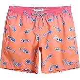 maamgic Mens Slim Fit Swim Shorts Swim Trunks 7 inch