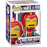 Funko Pop! Marvel: What If - Iron Man Mech - Collectable Vinyl Figure - Gift Idea - Official Merchandise - Toys for Kids & Adults - Marvel Fans - Model Figure for Collectors and Display