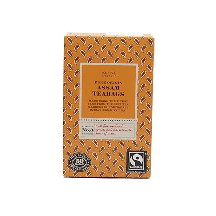 Amazon Com Marks Spencer Pure Origin Assam Teabags 50 Bags