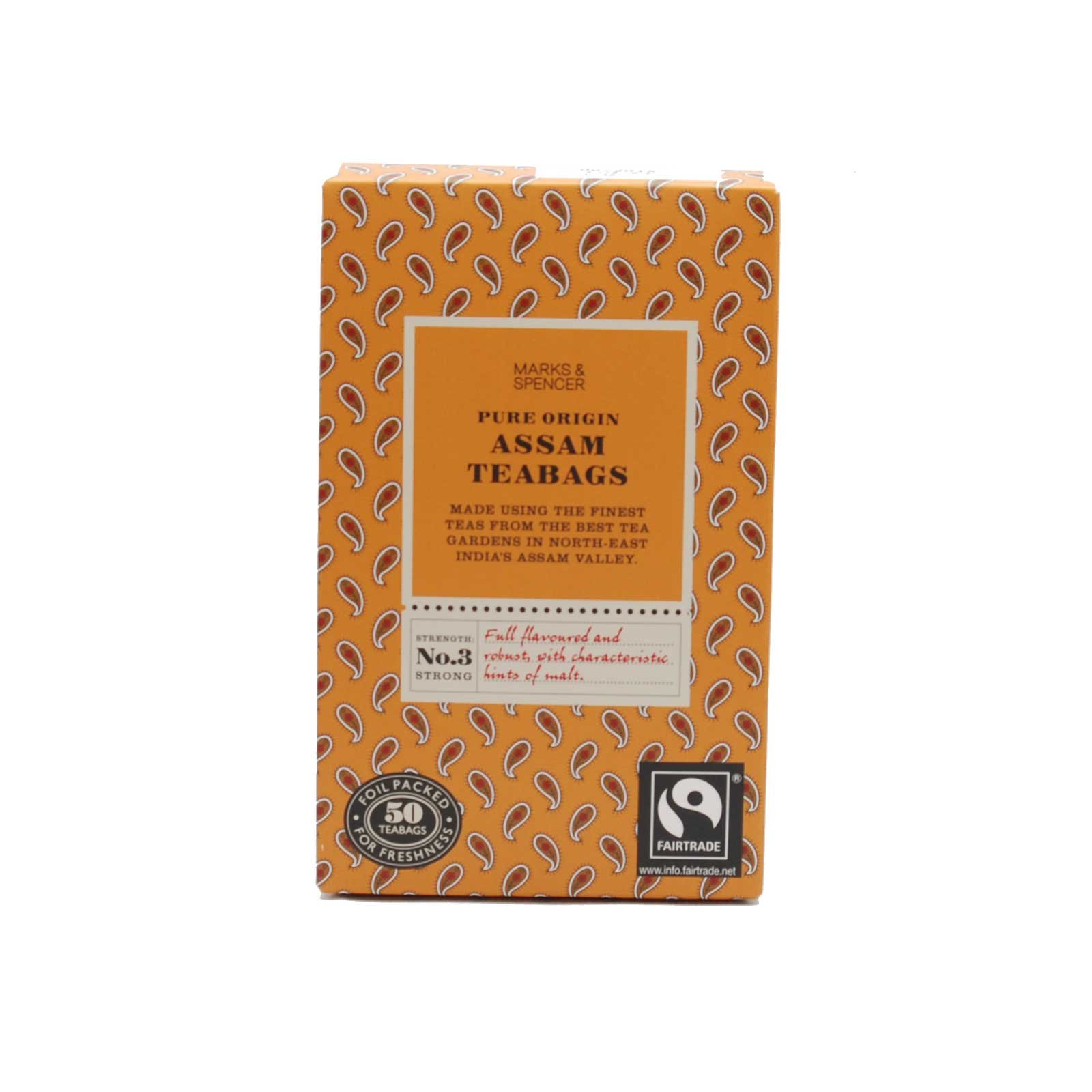 Marks Spencer Pure Origin Assam Teabags 50 Bags From The Uk Buy Online In Andorra At Andorra Desertcart Com Productid 10103979