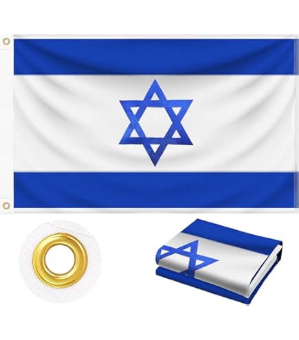 Israel Israel Israel Flagge 3 X 5 Fuß Bedruckt 150D Polyester Von G128