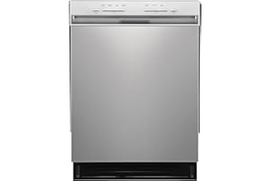 Kenmore 24" Premium Hybrid Tub Dishwasher - UltraWash, MoreSpace Adjustable Rack, High Temp & SmartWash - 12 Place Settings - 54 DBA - ENERGY STAR Certified - Fingerprint Resistant Stainless Steel