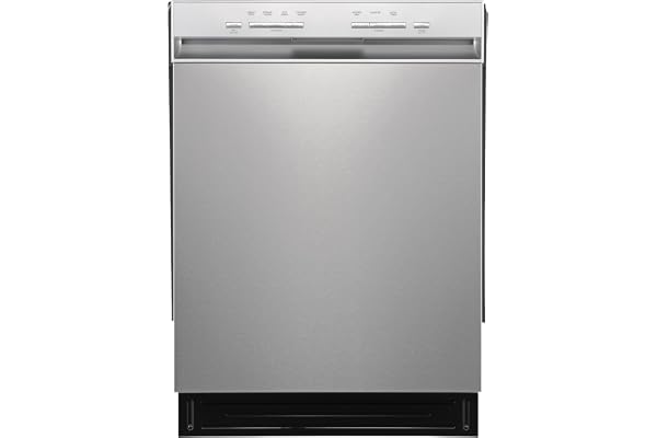 Kenmore 24" Hybrid Tub Dishwasher - Fingerprint Resistant Stainless Steel | 54 DBA - MoreSpace Adjustable Rack, UltraWash, High Temp & SmartWash - 12 Place Settings - ENERGY STAR Certified