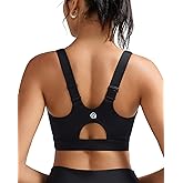 RUNNING GIRL Sports Bras for Women High Support,Adjustable Racerback Molded Cup Sports Bra Yoga Athletic Workout Bra