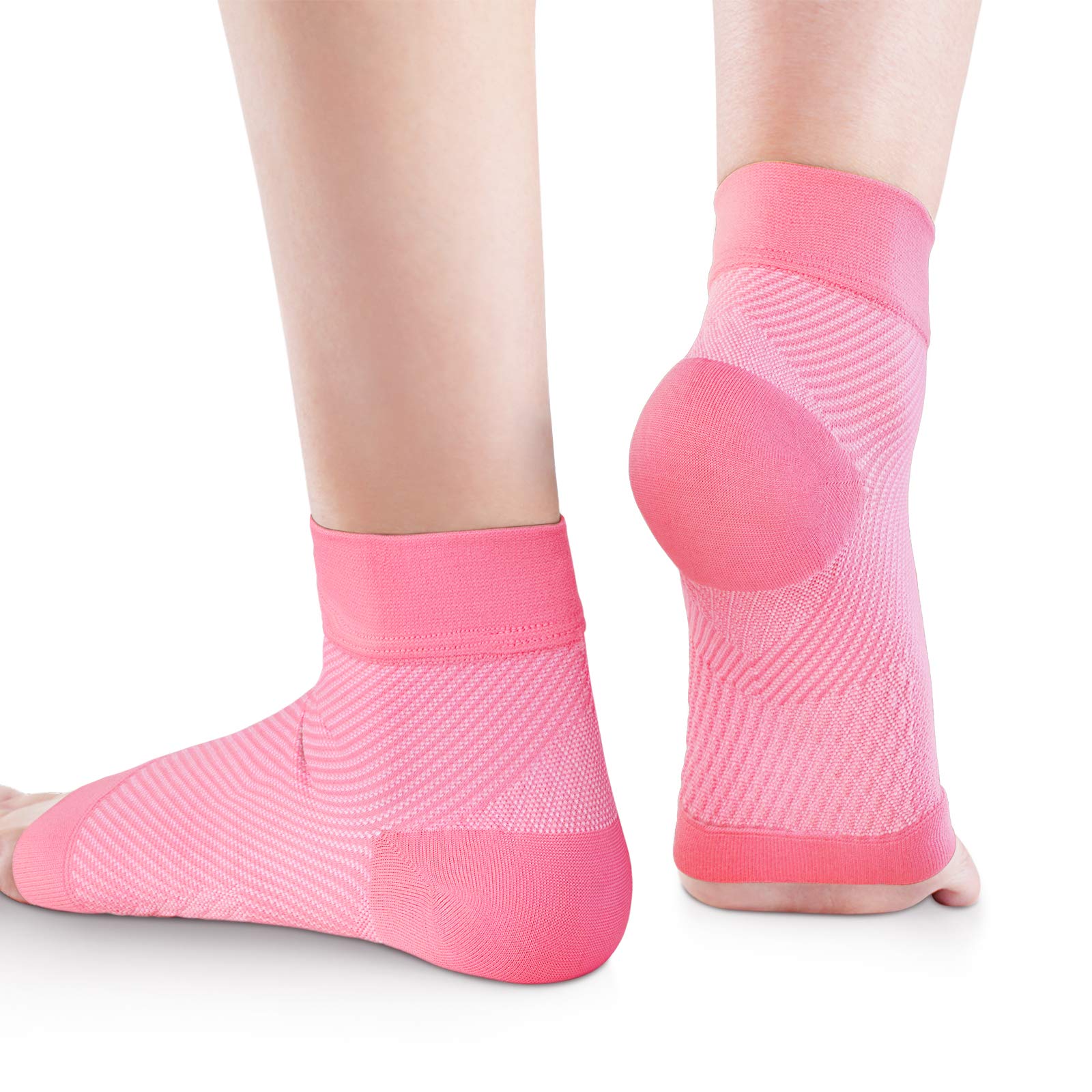 Plantar Fasciitis Foot Support Socks, Goosehill Ankle Support Compression Socks Foot Sleeves for Ankle, Aching Feet and Heel Pain Relief, for Both Left and Right Foot