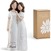 Eyschura Mom Birthday Gifts from Daughter - Mom Gifts, Mother Birthdays Gift, Mothers Day Christmas Birthdays Gift for Moms, Moms Sculpted Hand-Painted Figurine