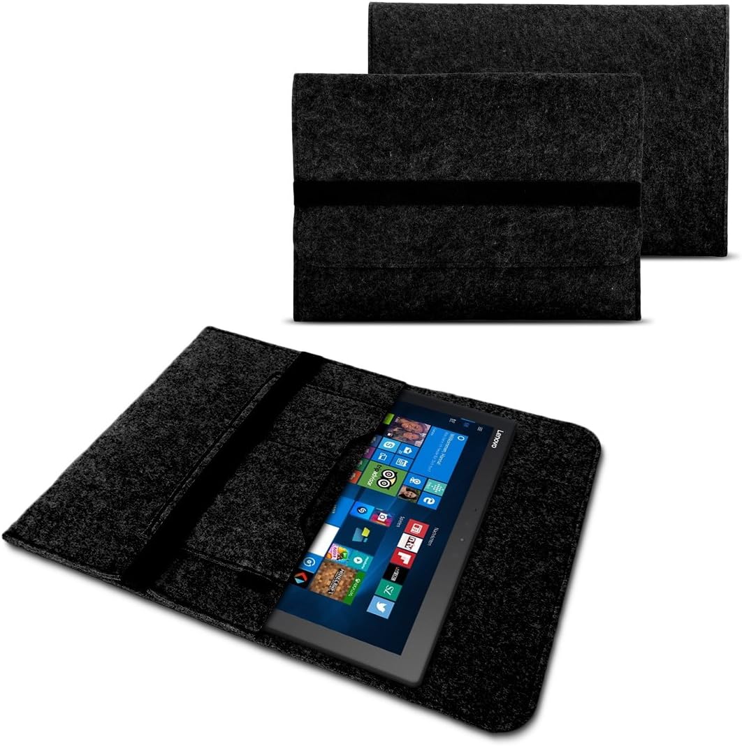 NAUC Case for Acer Switch Alpha 12 Felt Sleeve Protective Laptop Case Cover Notebook Bag Made of Felt in Grey with Inner…