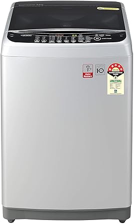 LG 7.0 Kg Inverter Fully-Automatic 5 Star Top Loading Washing Machine (T70SJFS1Z, Free Silver)