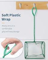 Uniclife 15cm Net Fine Mesh Aquarium Fish Net with Plastic Handle Green view 6