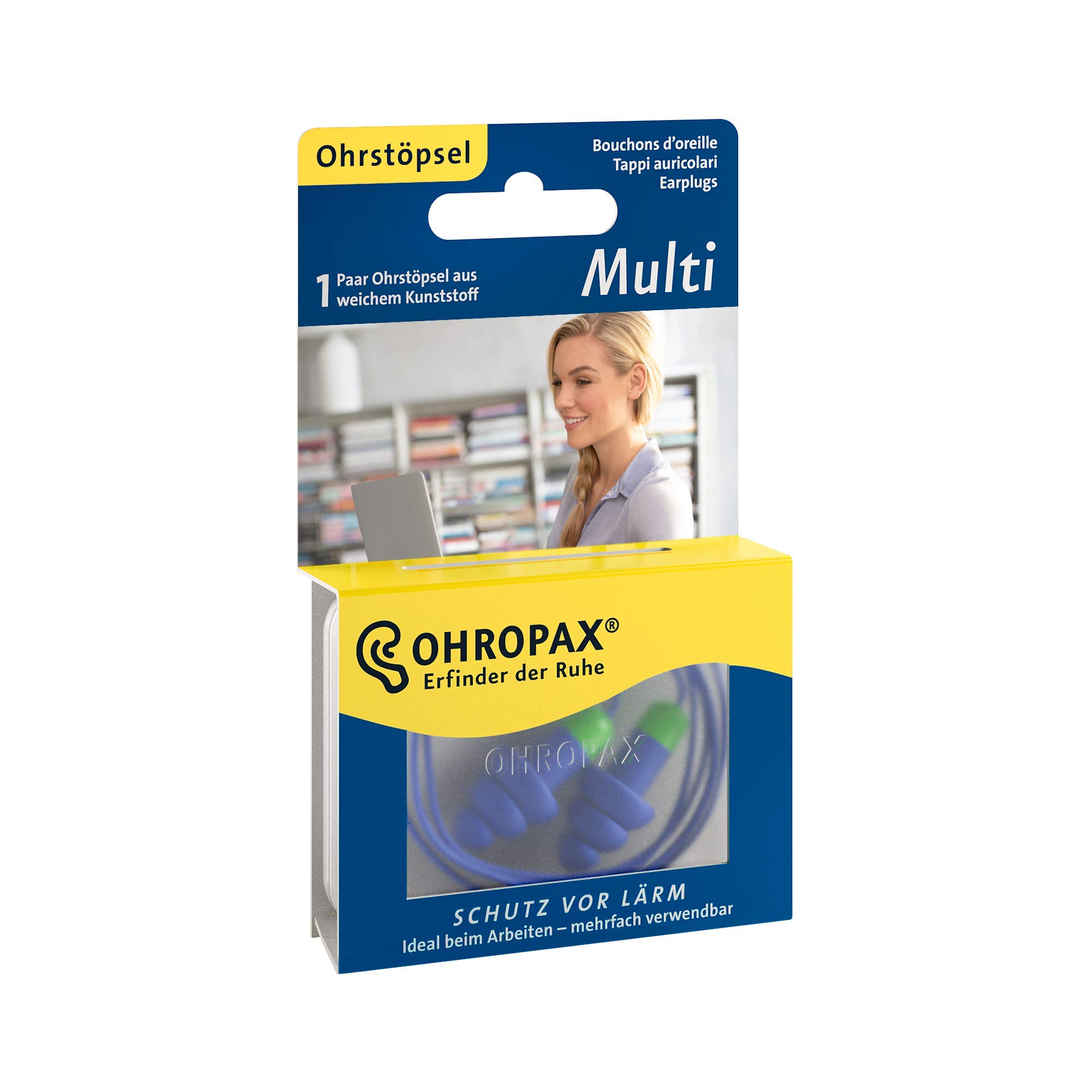 Ohropax Earplugs Multi – (Pack of 2)