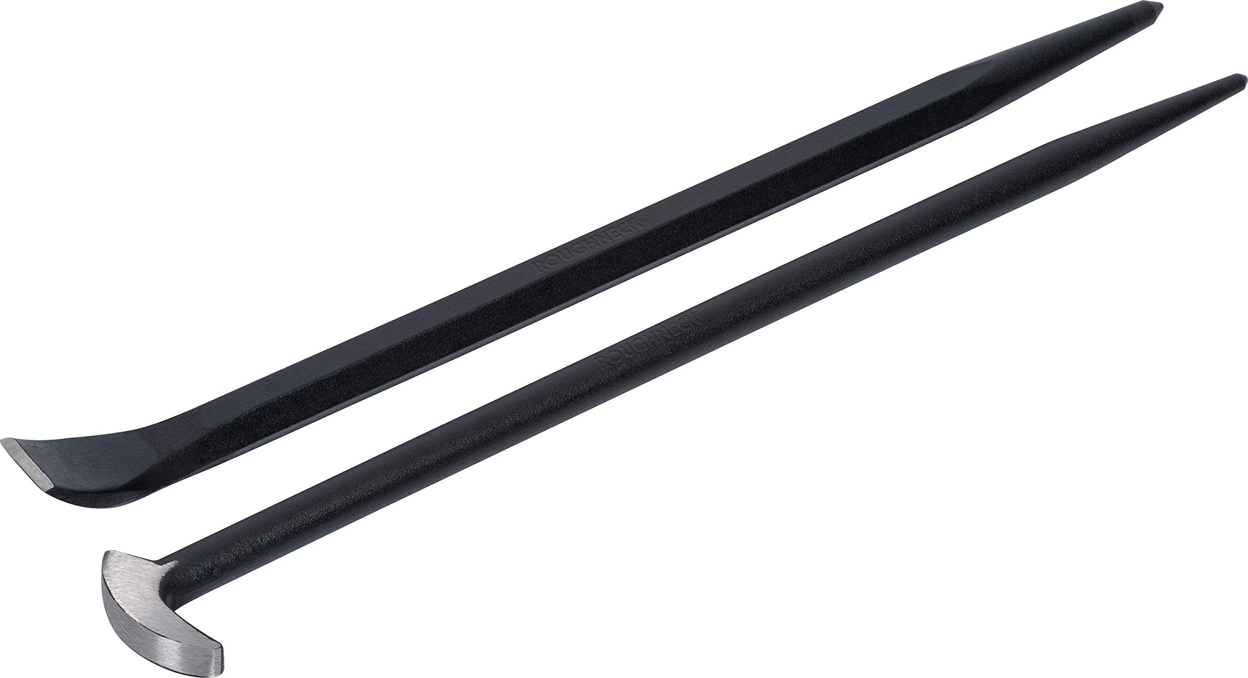 Roughneck ROU64452 Prybar & Aligning Bar Set (Both 405mm/16in) with Heavy Canvas Tool Roll