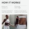 Fascia Termica Sweet Sweat Waist Trimmer Sports Research - Nero Opaco, Taglia S, Per Uomo E Donna