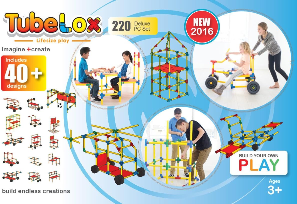 tubelox deluxe construction set